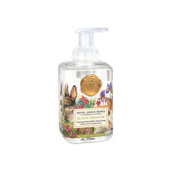 Bunny Meadow Foaming Soap – Floral & Cucumber Scent, Shea Butter & Aloe