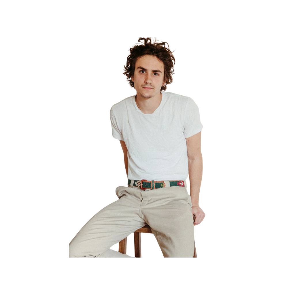 The Chicchan Belt – Handwoven Textile with Premium Leather