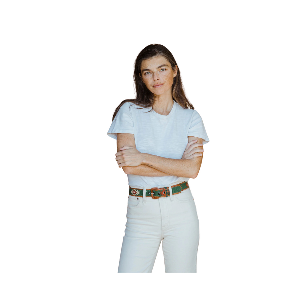 The Chicchan Belt – Handwoven Textile with Premium Leather